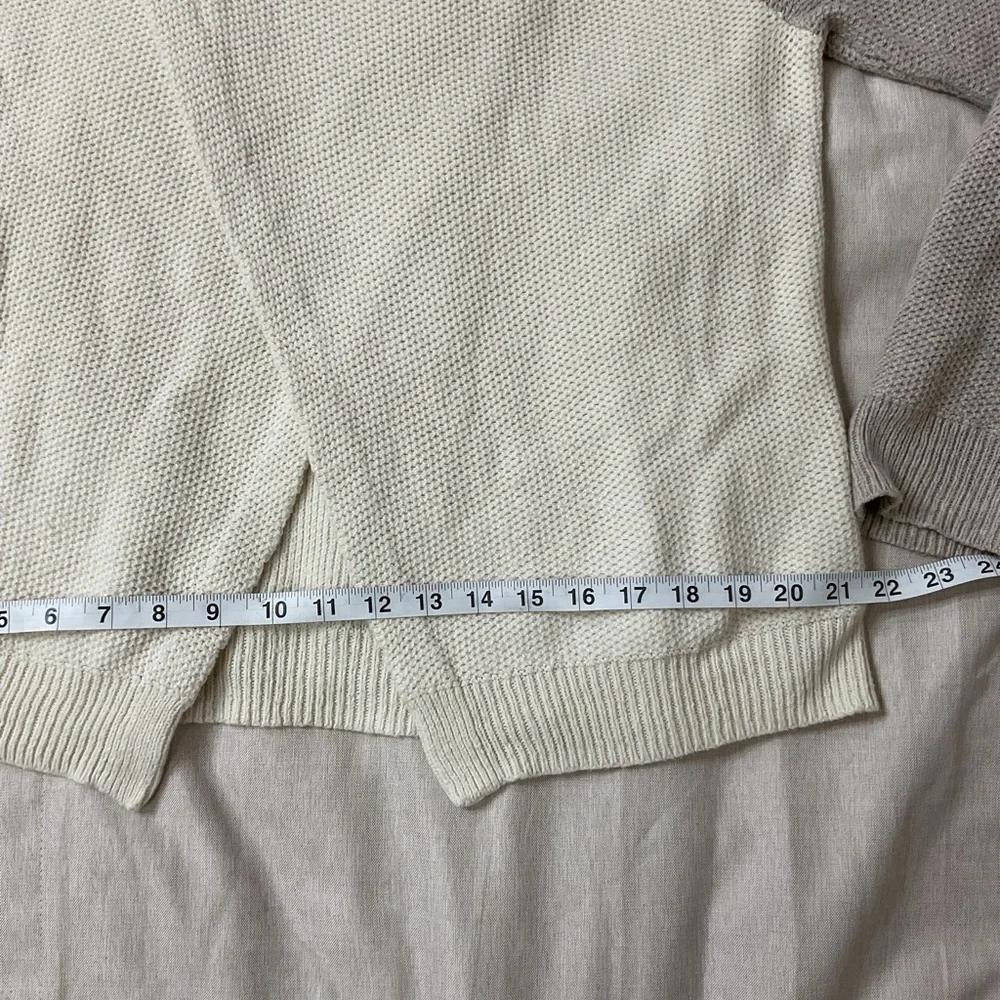 Madewell Province Cross-Back Pullover Sweater in Colorblock